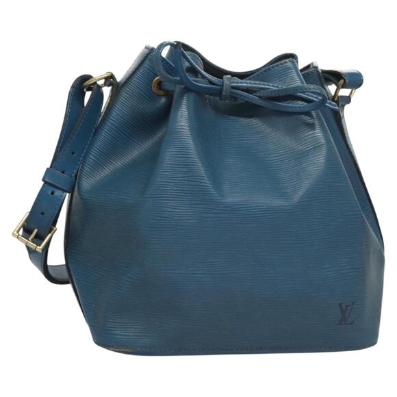 LOUIS VUITTON Epi Petit Noe Shoulder Bag Blue M44105 - Picture 1 of 16
